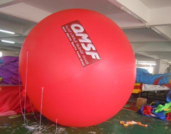 Inflatable advertising balloon / inflatable giant helium balloon / flying red