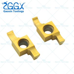 Quality Yellow Parting And Grooving Inserts Metal Turning CNC Tools Insert for sale