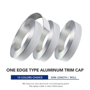 China 1mm Embossing Illuminated  Aluminum Trim Roll Decorative Weatherproof on sale