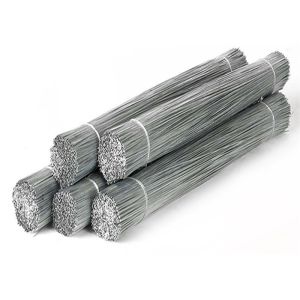 China 250mm Soft Construction Straight Cutting Galvanized Binding Wire on sale