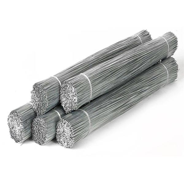 Buy 250mm Soft Construction Straight Cutting Galvanized Binding Wire at wholesale prices