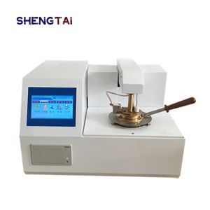 Fully automatic closed mouth flash point tester with automatic ventilation and