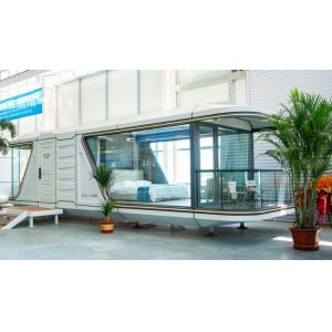 Eco Friendly Customized Prefab Capsule House Building Solution