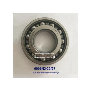 6006NXC3/27 6006NX Suzuki Multicab transmission spare part bearings 27*55*13mm