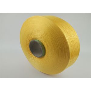 900D Yellow Polypropylene Multifilament Yarn With 96F Yarn Count , Eco -