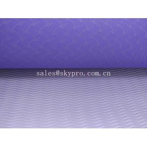 Environmental Protection Waterproof Yoga Mat Natural Rubber Material For