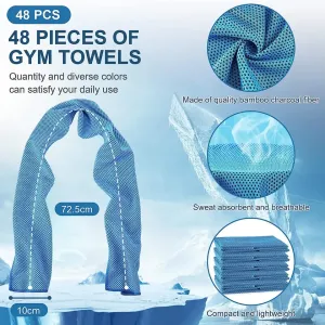 Plain Stay Cool Microfiber Cooling Towel Reusable Microfiber Chill Towel