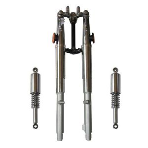 China HONDA CG125 Red Yellow Black White Blue color silver chrome Front Shock Absorber on sale