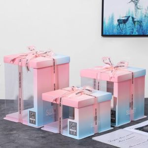 Food Industry Customizable Cake Containers for Customized Packaging