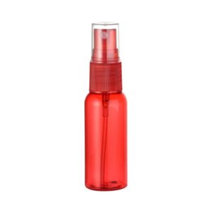 China OEM/ODM Packaging 30ml Red Empty Bottle with 18/410 Sprayer and Custom Color Option on sale