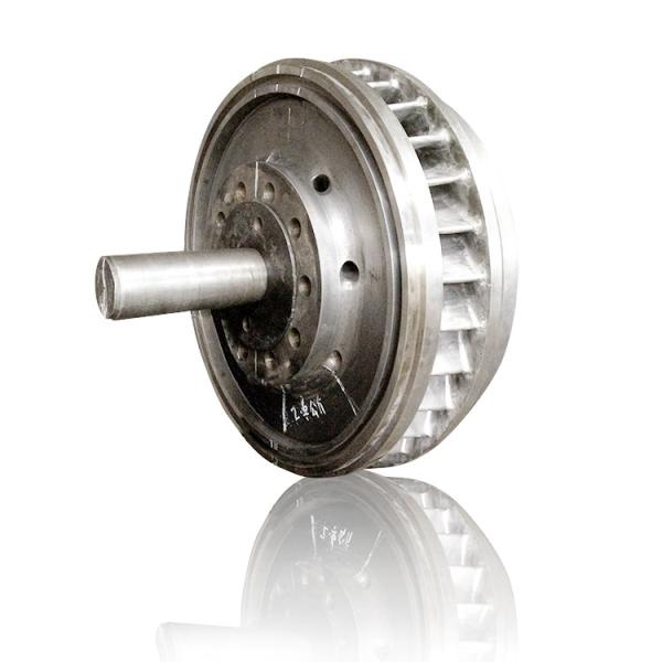 Polished Hydro Turbine Runner Custom Blades Adjustable Blade Type Open or Closed Design