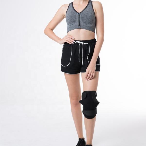 Buy Black Heated Knee Brace Wrap With Overheat Protection at wholesale prices