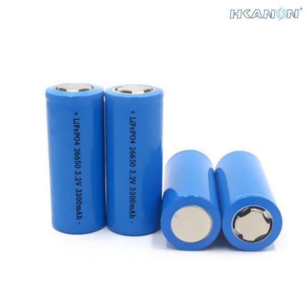 LiFePO4 3.2V Rechargeable Cylindrical Cell Lithium Ion ifr26650 3300mah Battery