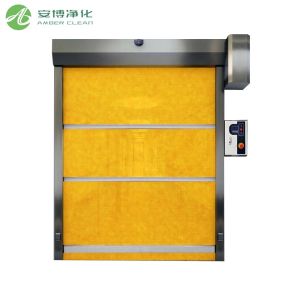 Automatic Medical Rolling Door System | RFID Access Control Integrated