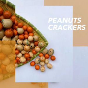 Crispy Roasted Sesame peanut ball snack Mixed Peanuts Crackers