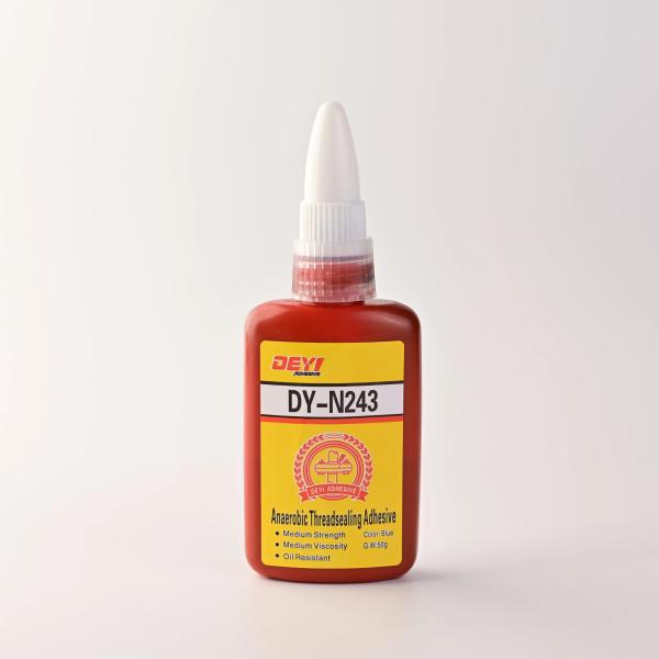 Buy Anticorrosion Blue N243 Screw Threadlocker Adhesive Thread Holder Medium Strength Lock Tight Metal Thread at wholesale prices