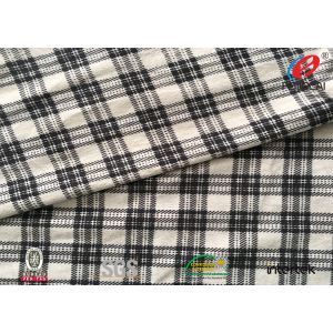 Cotton Imitation Velvet Plaid Polyester Fabric Transfer Printed Water Resistant