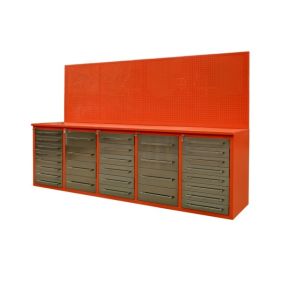 Car Repair Garage Workshop Cold Rolled Steel 84 inch Tool Cabinet for Tool
