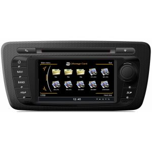Car autoradio multimedia for Seat Ibiza 2013 with video 1080P A8 chip auto