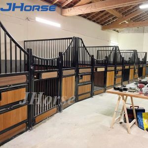 Custom European Horse Stalls Welded Front Panels For Safe And Elegant Equine Housing