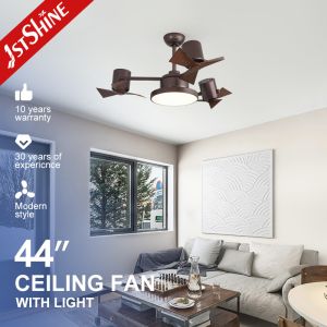 ABS Plastic Blades DC 360 Degree Rotating Ceiling Fan 44 Inch 5 Speed Choice
