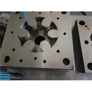 99mm Lamination Sheet Metal Stamping With Two Cavities Subsection Punching