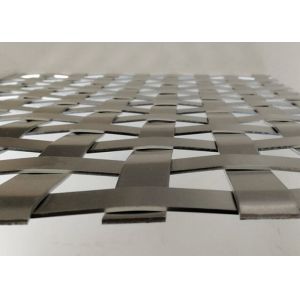 Flatwire 430 Architectural Woven Wire Mesh Anodized