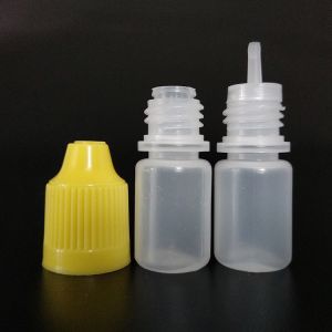 Transparent Black Customize Glass Plastic Dropper Bottles with Smooth Surface