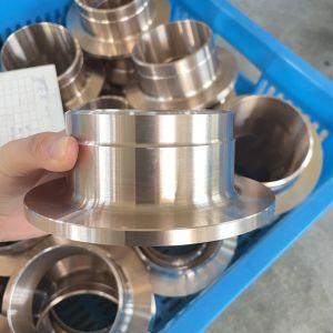 ASME B16.5 C71500 Flange CUNI 90 / 10 C70600 SCH80 CL150 RF Neck Steel Pipe