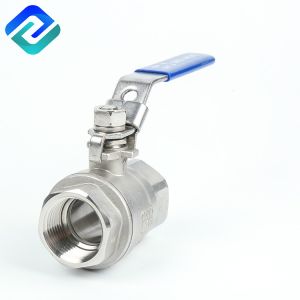 Lost Wax API 598 Casting Ball Valve Threaded End EN 12266