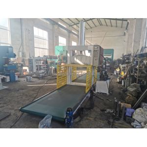 XQL-80 Hydraulic Press Rubber Bale Cutter Single Knife 11KW