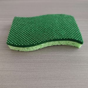 Customizable Eco-Friendly Kitchen Sponge Scourer with 100% Biodegradable