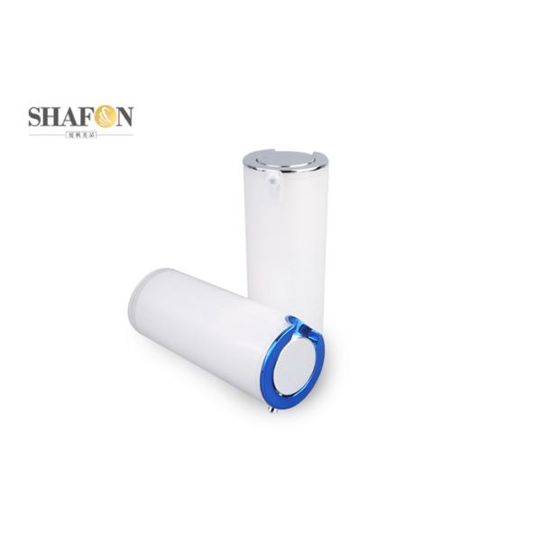 Acrylic lotion pump bottle decorative flat lotion bottles 50ml 60ml 120ml