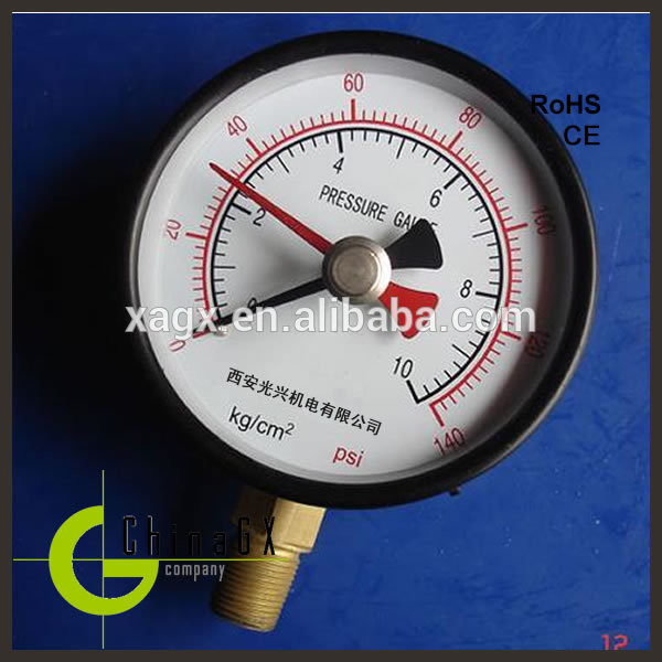 Buy 40mm To 150mm General Pressure Gauge Wide Pressure Range at wholesale prices