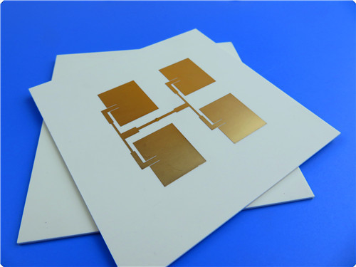 Buy AL2O3 96% Ceramic PCB 2 Layer 1mm Thick Immersion Gold at wholesale prices