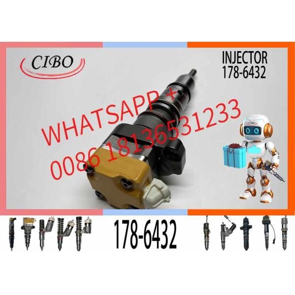 Common rail injector fuel injector 178-6432 10R-9348 188-1320 10R-9237 for 3216 Excavator 3126E 3126B