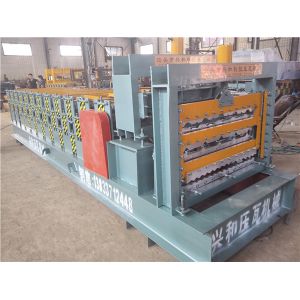 Quality Three-Layer Roofing Roll Forming Machine for sale