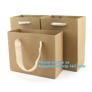 Custom Best Quality Paper Shopping Luxury Eco Carrier Bags Colored Paper Gift