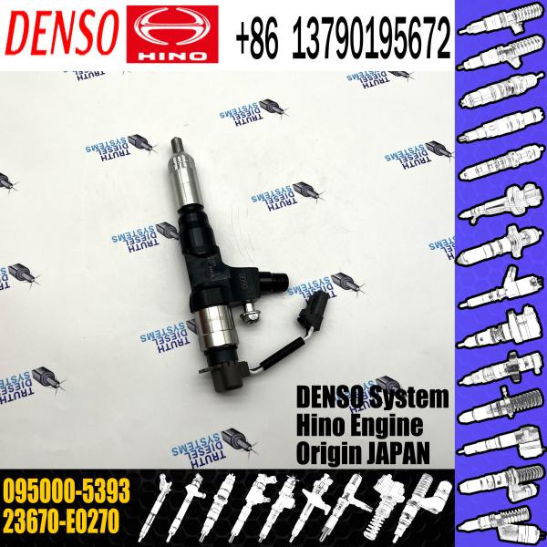 Diesel Engine Parts Fuel Injector 23670-E0270 Common Rail Injector 095000-5393 23670E0270
