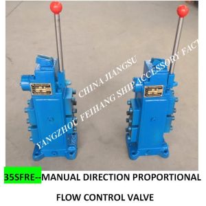 35SFRE-MO40-H3 manual proportional valve, manual proportional flow valve, marine