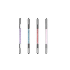 Wholesale Price Double-headed Tattoo Manual Pen Crystal Acrylic Microblading
