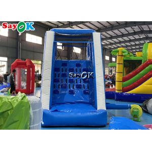 Small Inflatable Slide Wet And Dry Slide Anti Ruptured Logo Printing Outdoor
