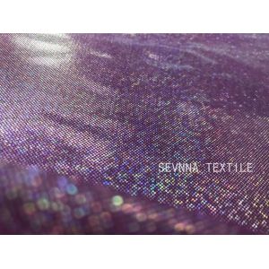 Glitter Printed Foils Custom 190GSM Recycled Swimwear Fabric