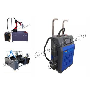 China Mini Laser Cleaning System 50w Molding Industrial Laser Cleaning Equipment on sale