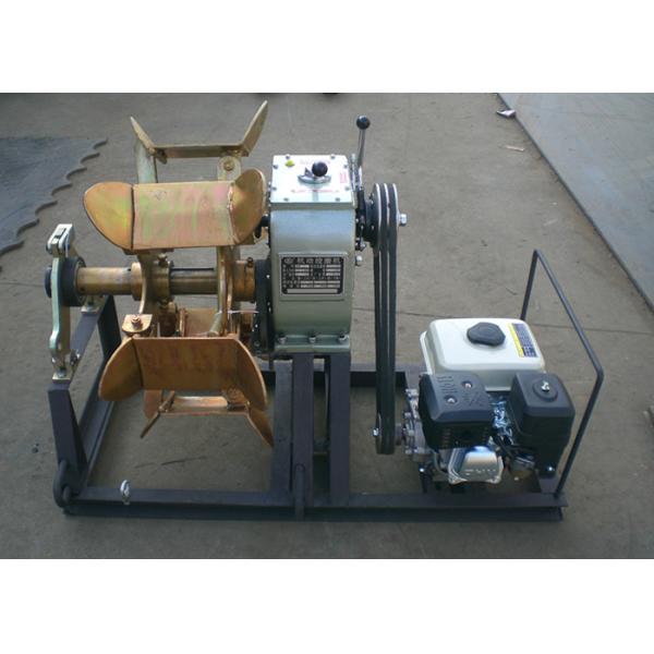 Buy High Efficiency 30KN Cable Winch Puller / Wire Winch With Gasoline Engine at wholesale prices