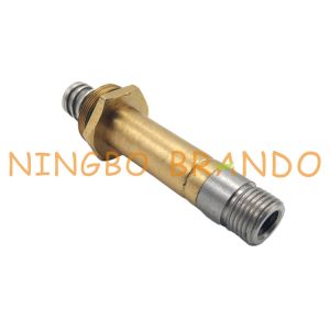 M12 Thread Brass Tube Pneumatic Solenoid Valve Armature Assembly