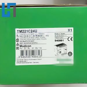 M221 Schneider Plc Module TM221C24U With 24V DC Power Supply 10 Transistors