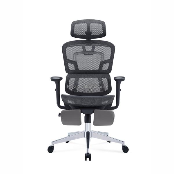 Ergonomic Mesh Fabric Swivel Office Chair with Adjustable Armrest and Conference Room