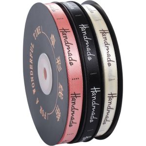 Quality Wholesale Custom Printed Satin Ribbon With Logo for sale