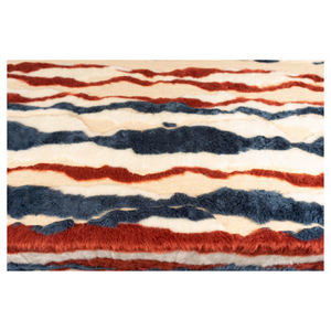 1000KG Sherpa Fleece Jacquard Fabric 100% Polyester Comfortable